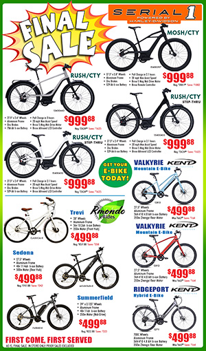 Electric Bicycles Sale
